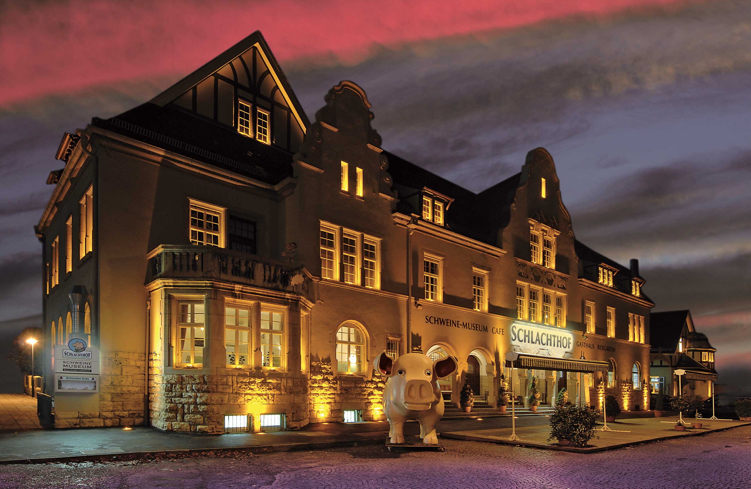 Stuttgarter Schlachthof - Schwäbisch deftig. Biergartencharme.